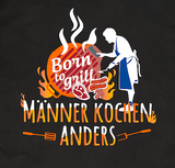 T-Shirt 14Ender® Born to  Grill black🔥