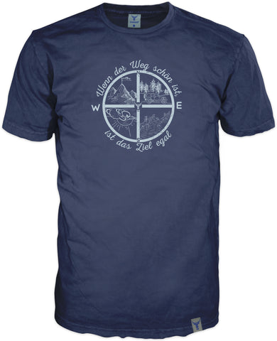 T-Shirt 14Ender®Compass navy