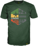 T-Shirt 14Ender® Riders Club dark green